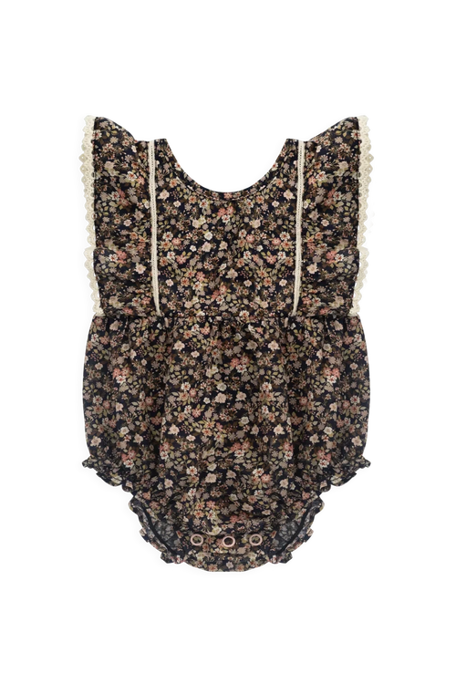 Jamie Kay - Organic Cotton Beatrice Playsuit | Luca Floral