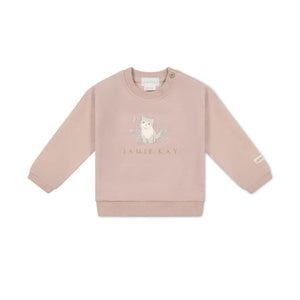 Jamie Kay Bobbie Sweatshirt - Kitty Shell - Organic Cotton