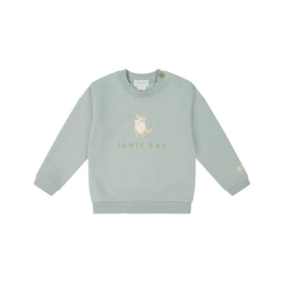 Jamie Kay Organic Cotton Bobbie Sweatshirt - Ocean Spray Jumper Jamie Kay 