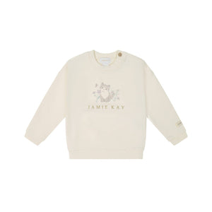 Jamie Kay Bobbie Sweatshirt - Parchment - Organic Cotton