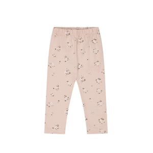 Jamie Kay Everyday Legging - Goldie Bouquet Rose - Organic Cotton