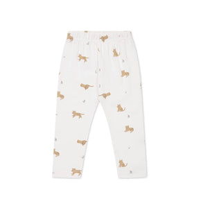 Jamie Kay Everyday Legging - Lenny Leopard Cloud - Organic Cotton