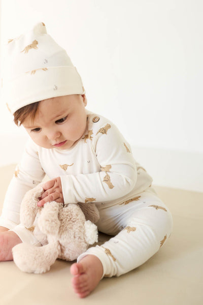 Jamie Kay Organic Cotton Fernley Bodysuit - Lenny Leopard Cloud Bodysuit Jamie Kay 