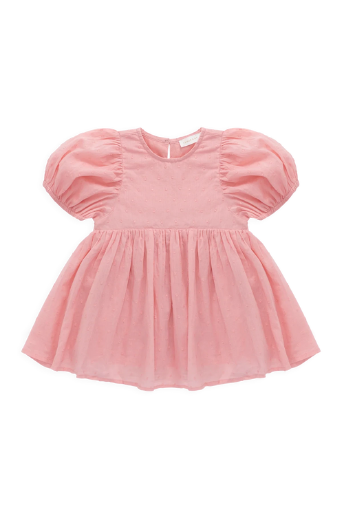 Jamie Kay - Organic Cotton Frannie Dress | Swiss Pink