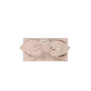 Jamie Kay Headband - Mon Amour Rose - Organic Cotton