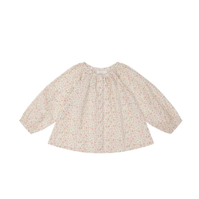 Jamie Kay Organic Cotton Heather Blouse - Fifi Floral Long Sleeve Top Jamie Kay 