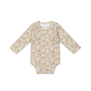 Jamie Kay Long Sleeve Bodysuit - Kitty Chloe - Organic Cotton