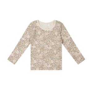 Jamie Kay Long Sleeve Top - April Eggnog - Organic Cotton