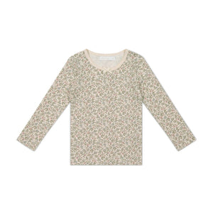 Jamie Kay Long Sleeve Top - Ariella Eggnog - Organic Cotton