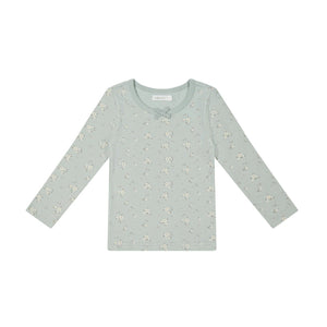 Jamie Kay Long Sleeve Top - Lulu Blue - Organic Cotton