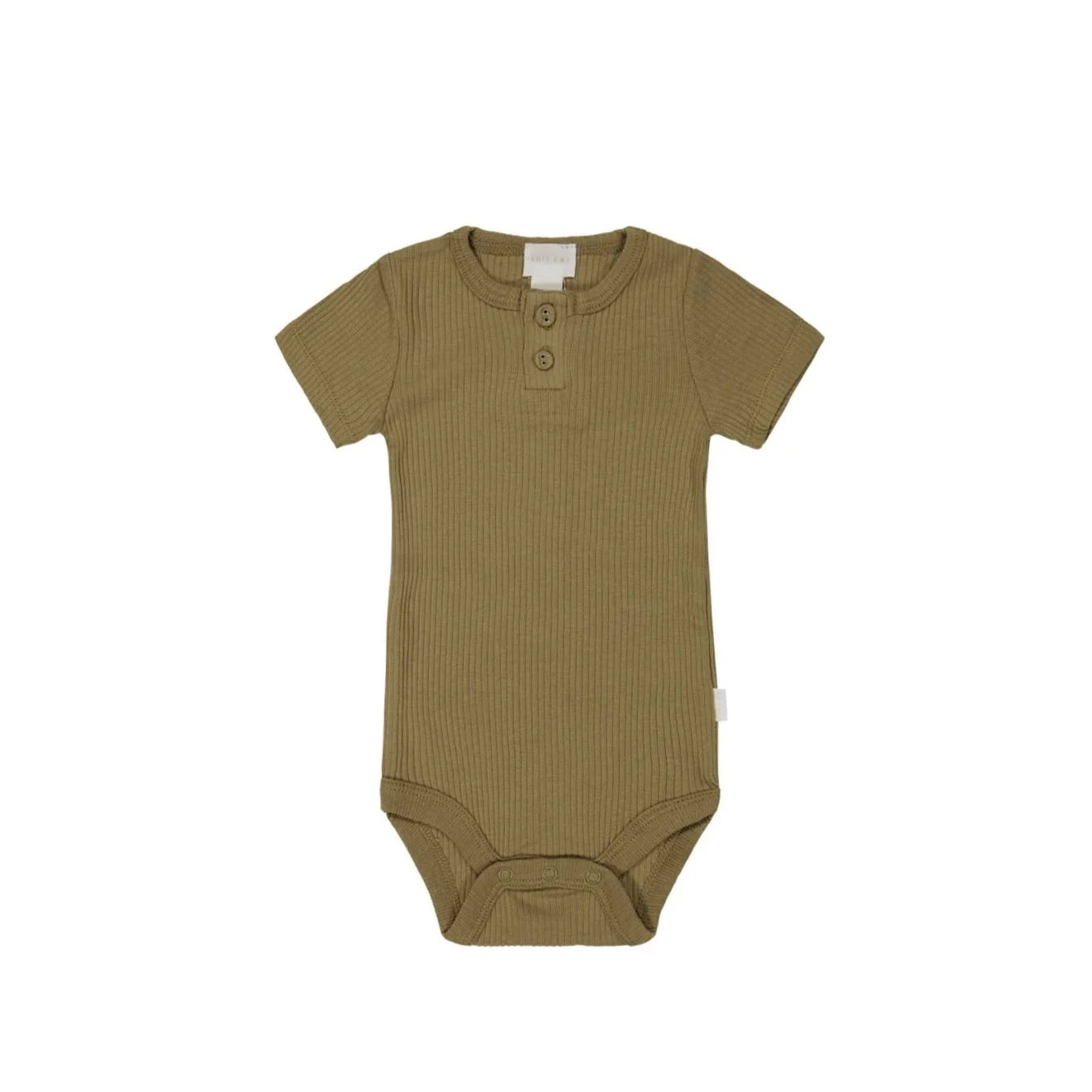 Jamie Kay Organic Cotton Modal Darcy Rib Tee Bodysuit - Buffalo Bodysuit Jamie Kay 