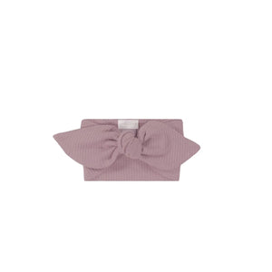 Jamie Kay Modal Headband - Vintage Violet - Organic Cotton