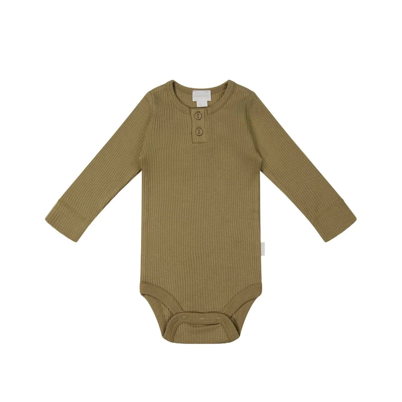 Jamie Kay Organic Cotton Modal Long Sleeve Bodysuit - Buffalo Bodysuit Jamie Kay 