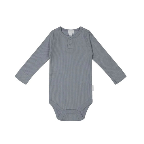Jamie Kay Modal Long Sleeve Bodysuit - Finch - Organic Cotton