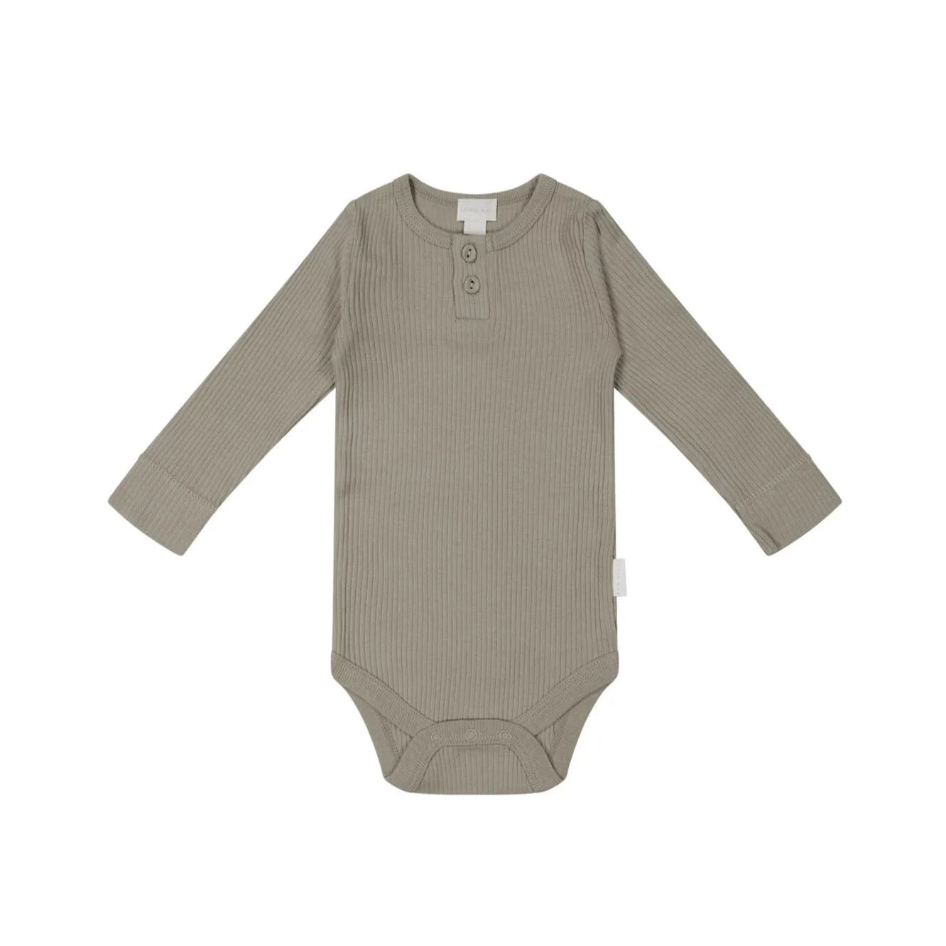 Jamie Kay Organic Cotton Modal Long Sleeve Bodysuit - Twig Bodysuit Jamie Kay 