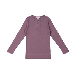 Jamie Kay Modal Long Sleeve Henley - Della - Organic Cotton