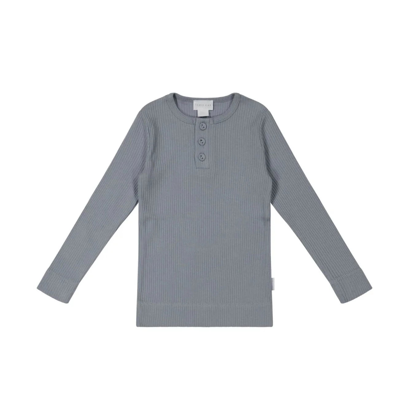 Jamie Kay Organic Cotton Modal Long Sleeve Henley - Finch Long Sleeve T-Shirt Jamie Kay 