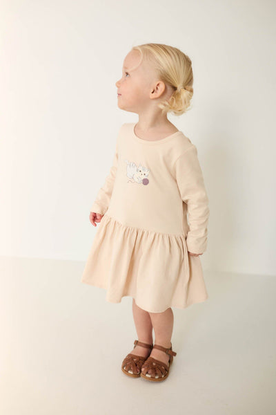 Jamie Kay Organic Cotton Paloma Dress - Shell Long Sleeve Dress Jamie Kay 