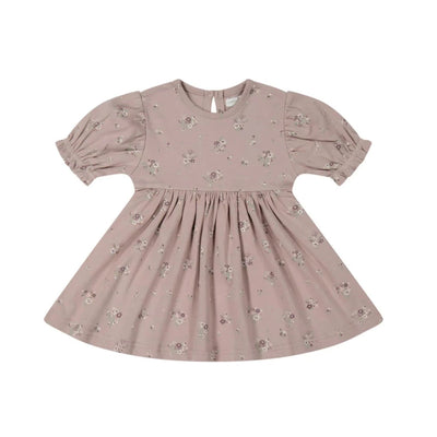 Jamie Kay Organic Cotton Penny Dress - Lauren Floral Fawn Short Sleeve Dress Jamie Kay 