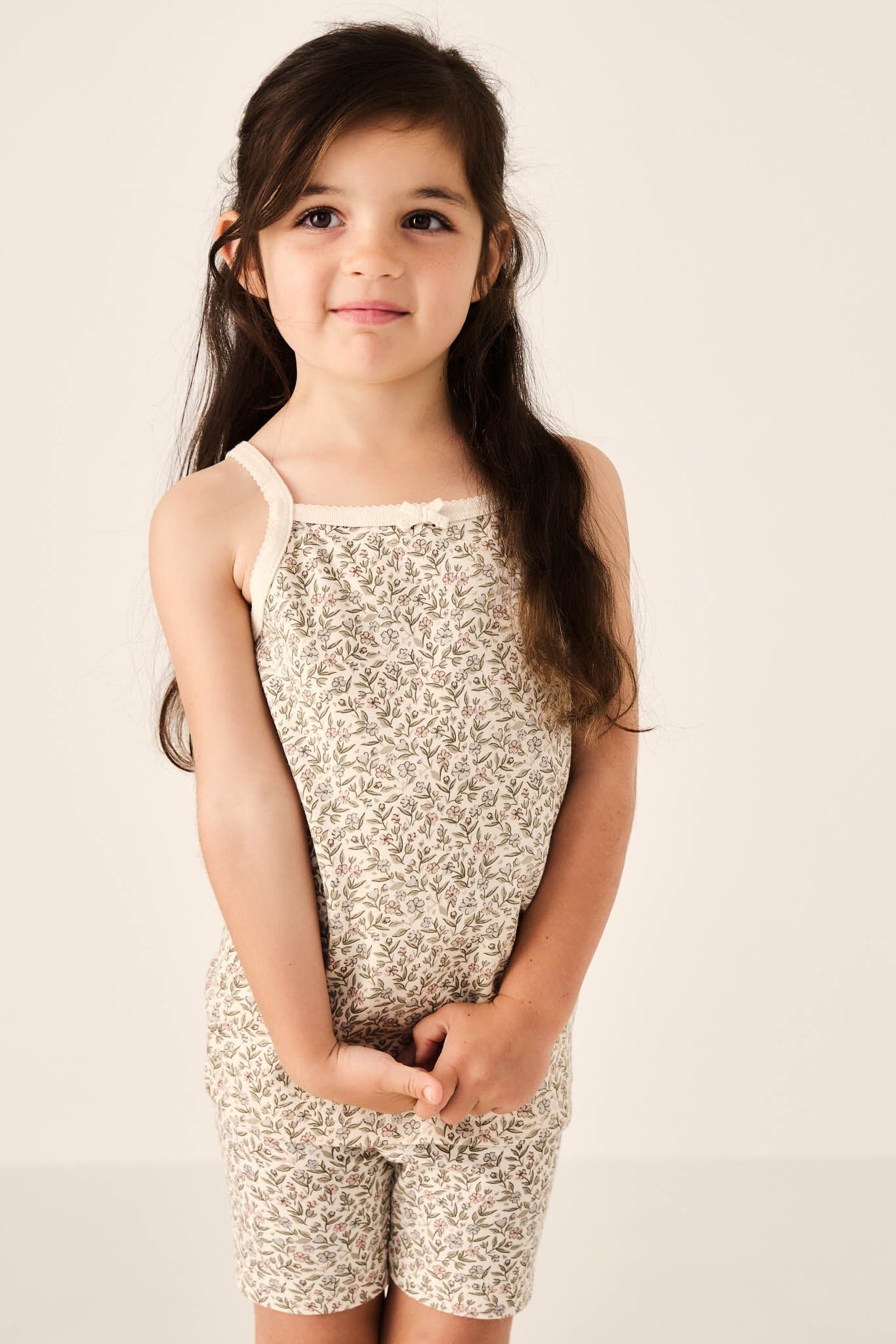 Jamie Kay Organic Cotton Singlet - Ariella Eggnog Singlet Jamie Kay 