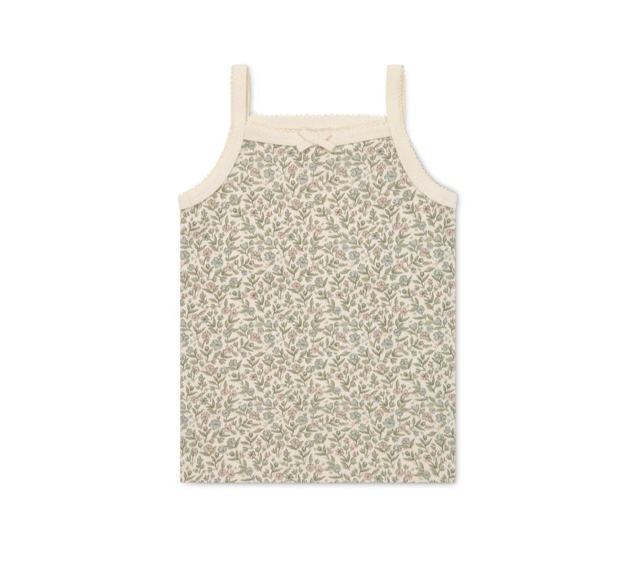 Jamie Kay Organic Cotton Singlet - Ariella Eggnog Singlet Jamie Kay 