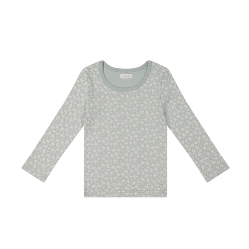 Jamie Kay Long Sleeve Top - Rosalie Fields Bluefox - Organic Cotton
