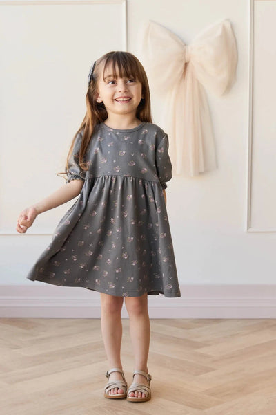 Jamie Kay Penny Dress | Simone Lava - Organic Cotton Short Sleeve Dress Jamie Kay 