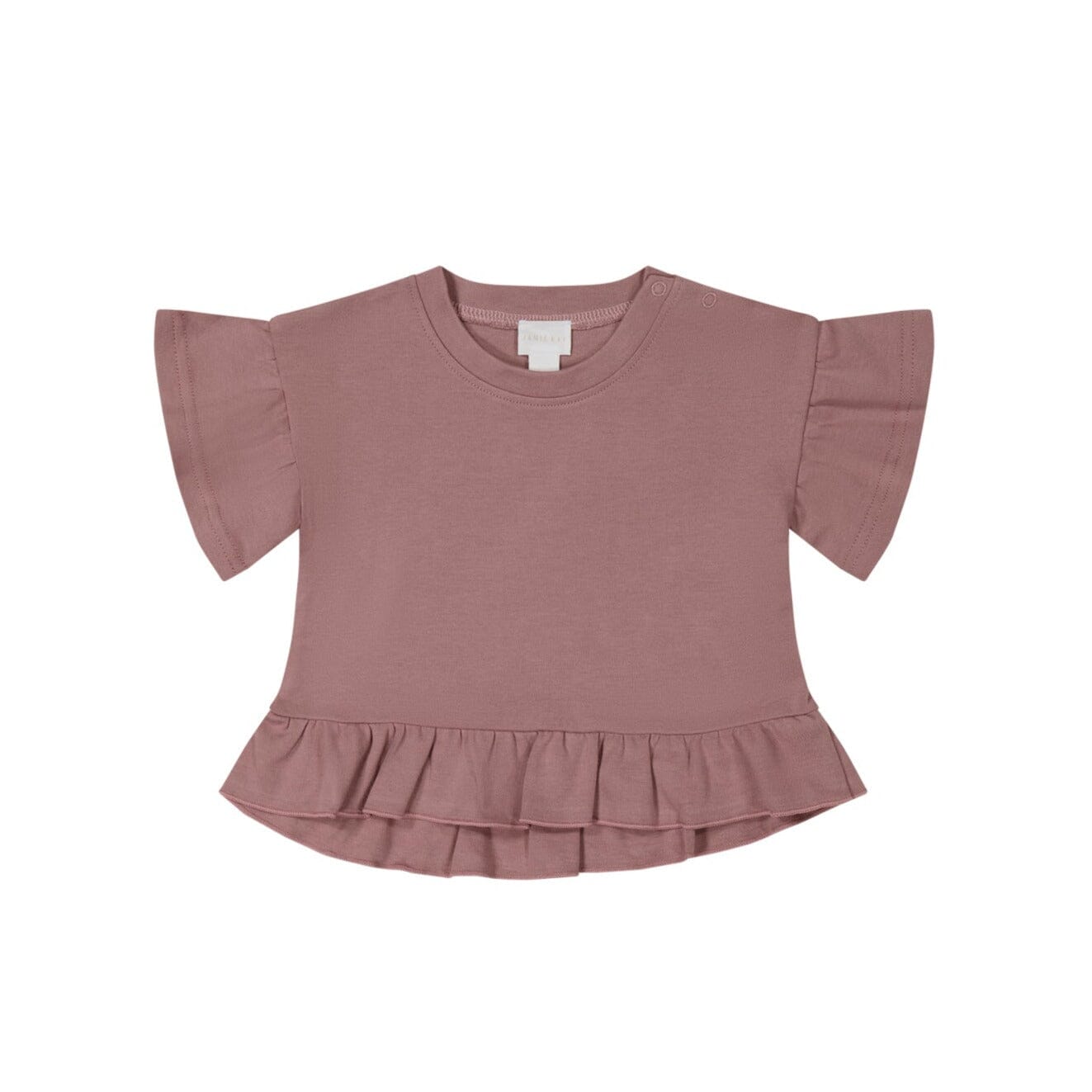 Jamie Kay Pima Cotton Courtney Ruffle Top - Lilium Jamie Kay 