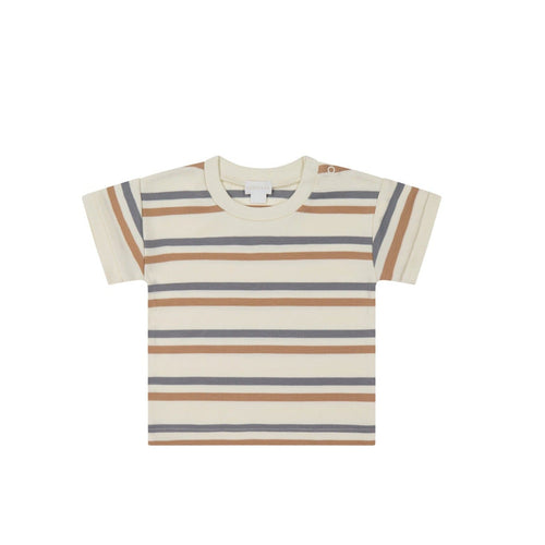 Jamie Kay Eddie T-Shirt - Hudson Stripe - Pima Cotton