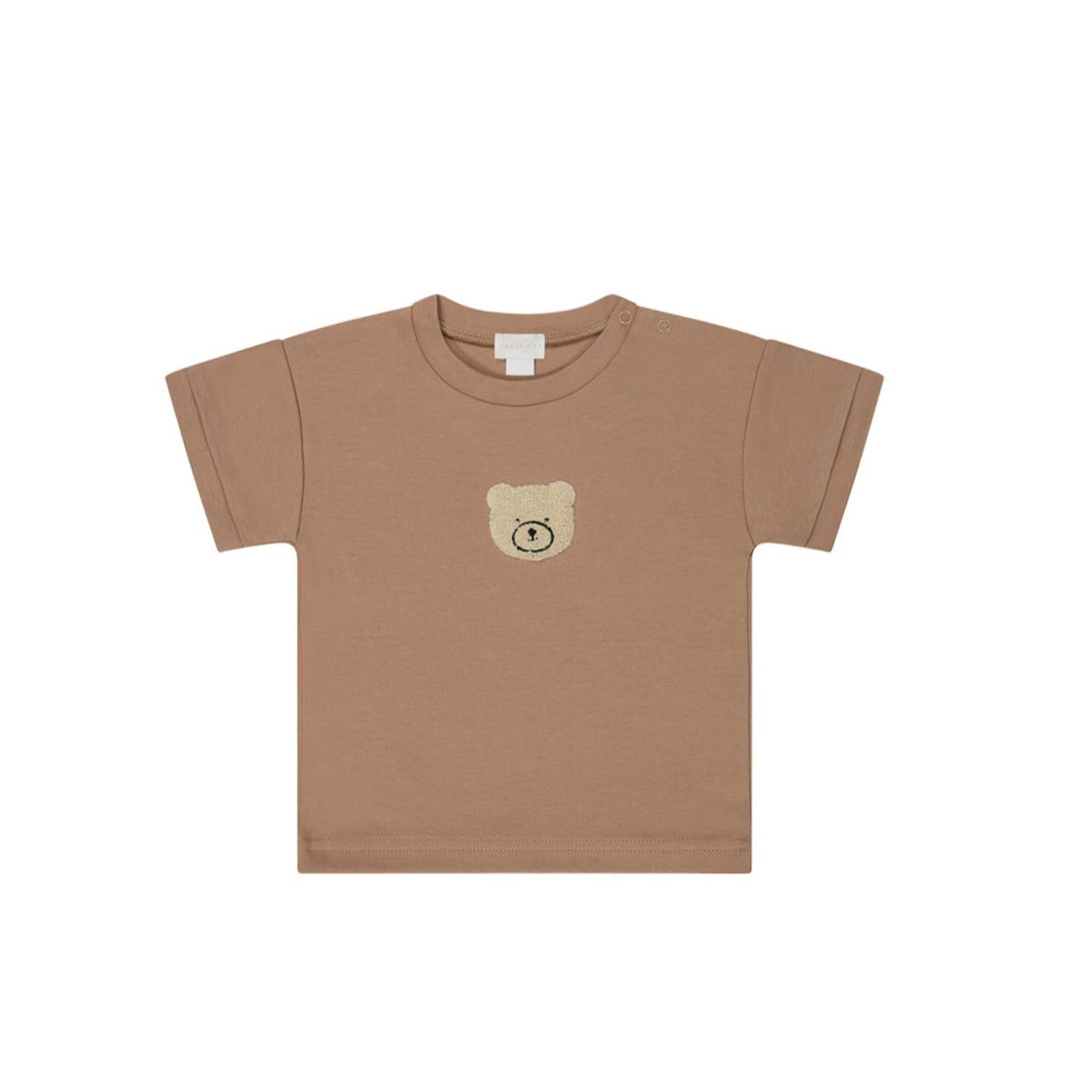 Jamie Kay Pima Cotton Eddie Tee - Hazelnut Short Sleeve T-Shirt Jamie Kay 