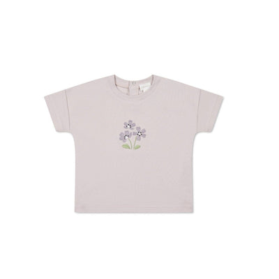 Jamie Kay Pima Cotton Mimi Top - Luna Meadow Flowers Short Sleeve T-Shirt Jamie Kay 