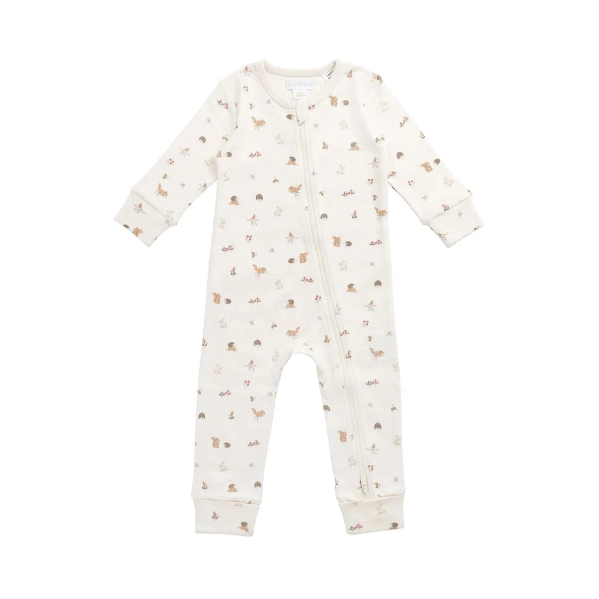Jamie Kay Reese Zip Onepiece - Forest Gathering - Organic Cotton Onepiece Jamie Kay 