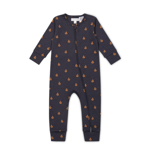 Jamie Kay Reese Zip Onepiece - Fox Cubs Constellation - Organic Cotton