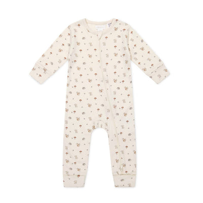 Jamie Kay Reese Zip Onepiece - Woodland Friends - Organic Cotton Onepiece Jamie Kay 