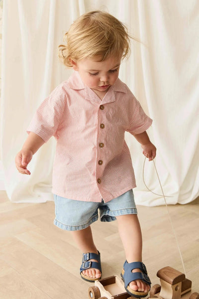 Jamie Kay Reid Denim Short - Antique Blue Shorts Jamie Kay 