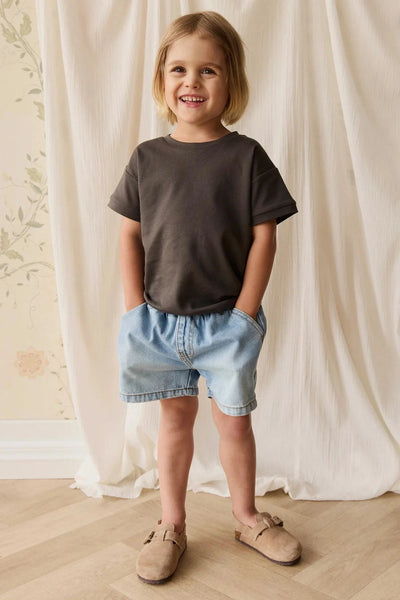 Jamie Kay Reid Denim Short - Antique Blue Shorts Jamie Kay 