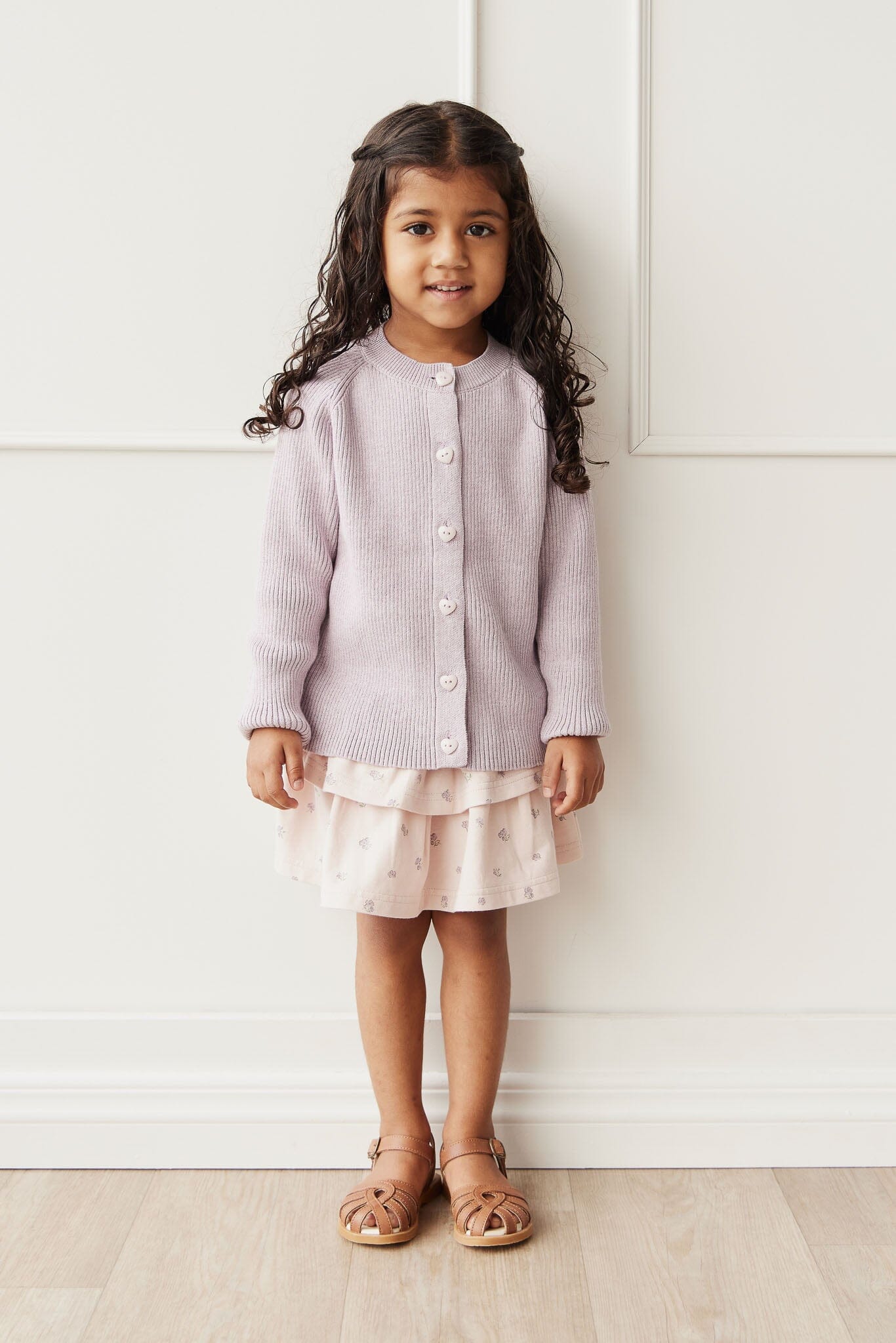 Jamie Kay Ruby Skirt - Meredith Violet - Organic Cotton Skirts Jamie Kay 