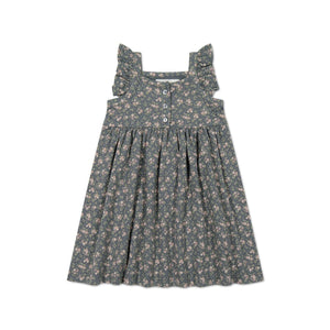 Jamie Kay Sienna Dress - Rosalie Floral Lava - Organic Cotton