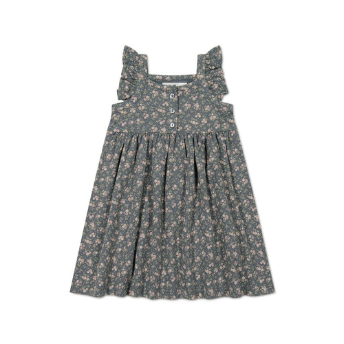 Jamie Kay Sienna Dress - Rosalie Floral Lava - Organic Cotton