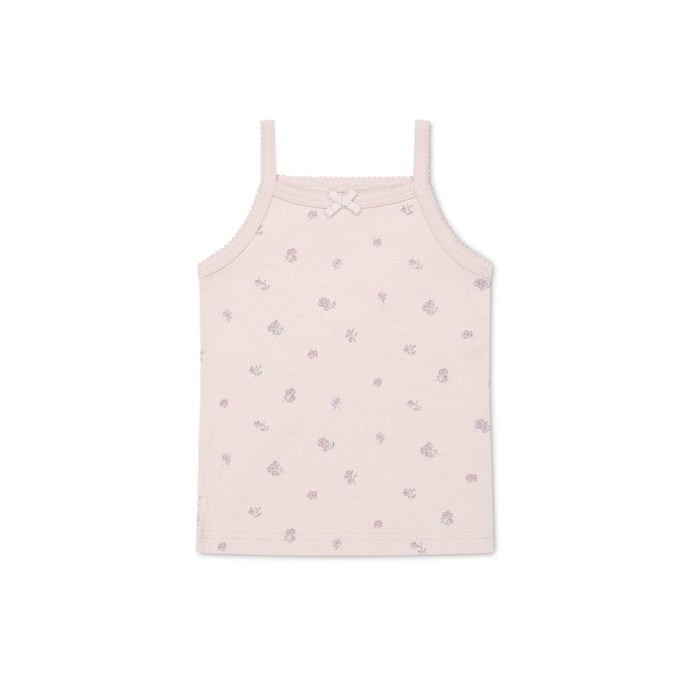 Jamie Kay Singlet - Meredith Violet - Organic Cotton Singlet Jamie Kay 