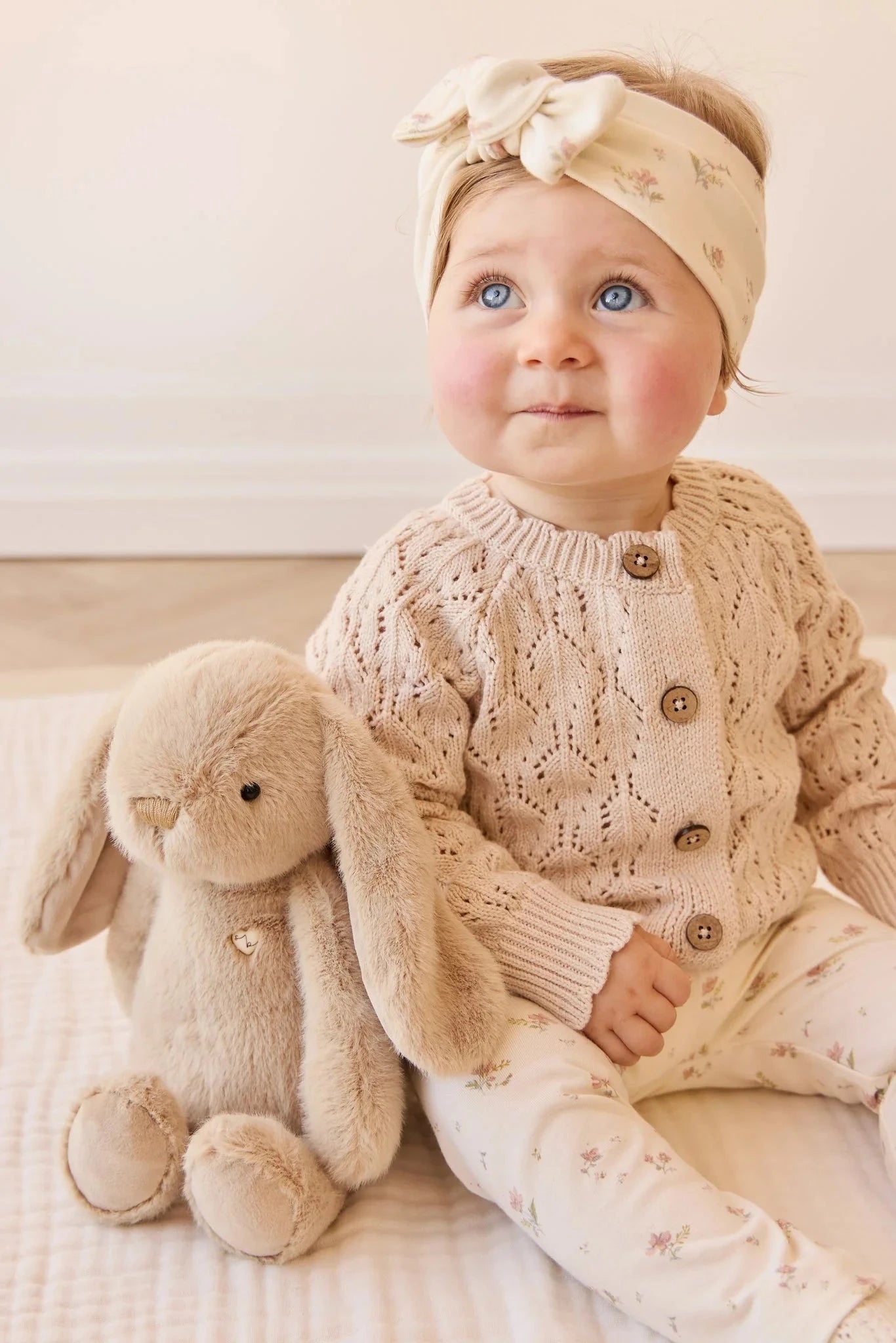 Jamie Kay Snuggle Bunnies Penelope Bunny - Caramel Soft Toy Jamie Kay 