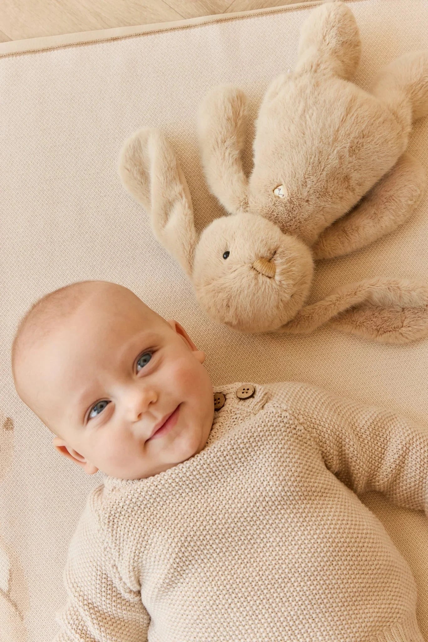 Jamie Kay Snuggle Bunnies Penelope Bunny - Caramel Soft Toy Jamie Kay 