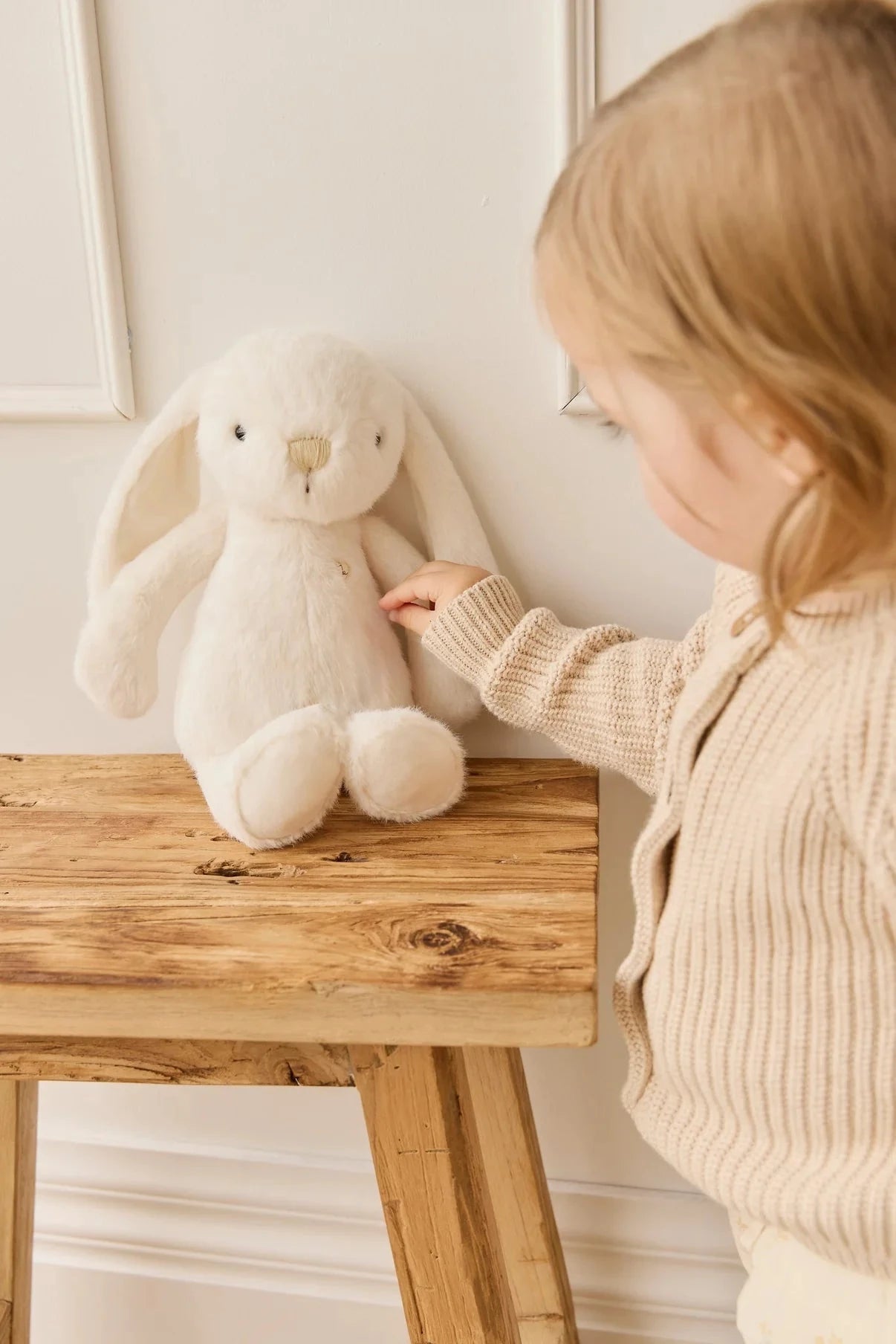 Jamie Kay Snuggle Bunnies Penelope Bunny - Marshmallow Soft Toy Jamie Kay 