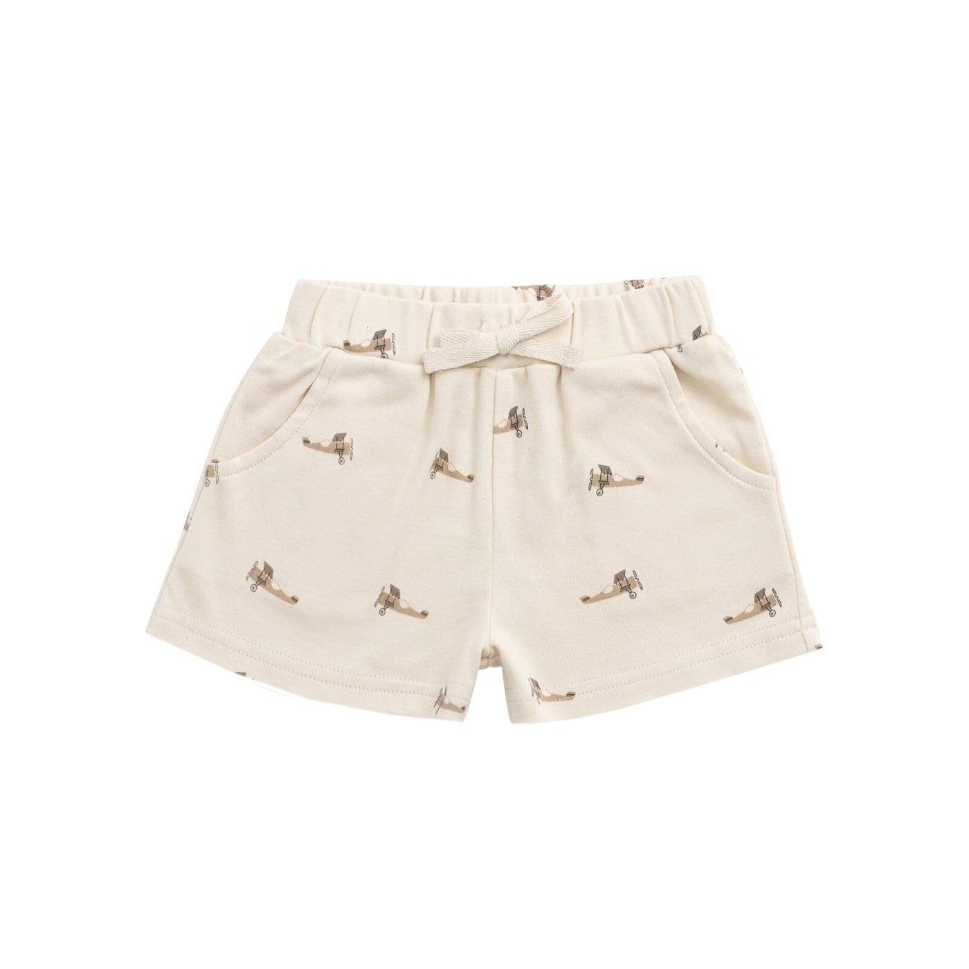 Jamie Kay Wesley Short - Fly High Vanilla Cream - Pima Cotton Shorts Jamie Kay 