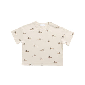 Jamie Kay Wesley Tee - Fly High Vanilla Cream - Pima Cotton - PREORDER