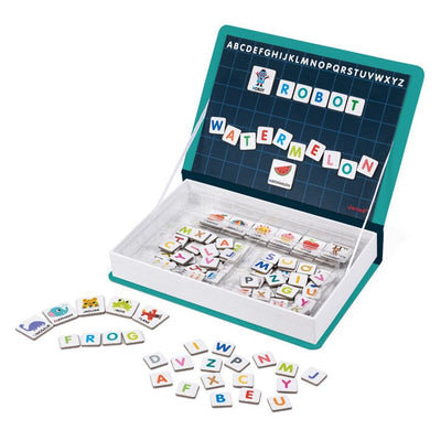 Janod Alphabet Magnetic book Magnetic Play Janod 