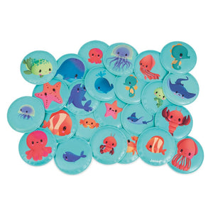 Janod - Bath Memory Baby Animals