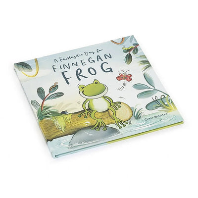 Jellycat A Fantastic Day for Finnegan Frog Book Books Jellycat 
