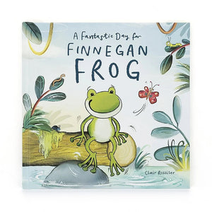 Jellycat - A Fantastic Day for Finnegan Frog Book - Discontinued