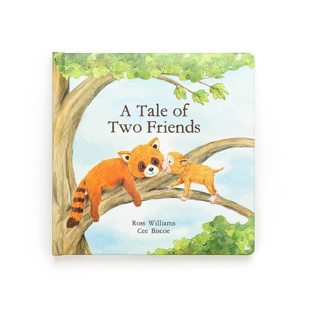 Jellycat A Tale of Two Friends Book & Bashful Red Panda Medium Bundle Jellycat 